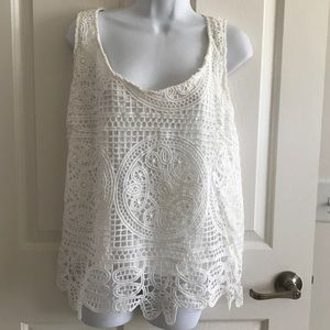 Charlotte Russe Lacey Look Tank